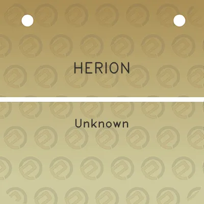 herion-unknown