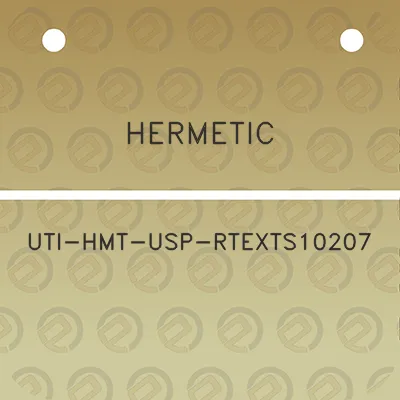 hermetic-uti-hmt-usp-rtexts10207