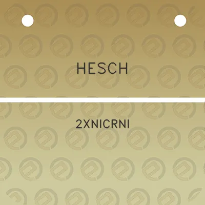 hesch-2xnicrni