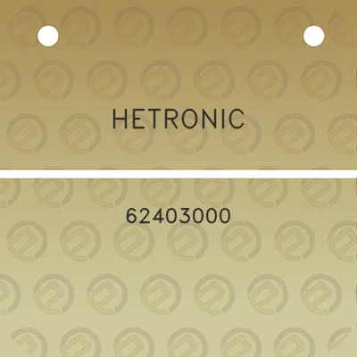 hetronic-62403000