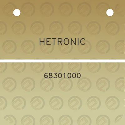 hetronic-68301000