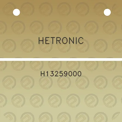 hetronic-h13259000