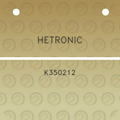 hetronic-k350212