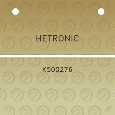 hetronic-k500276