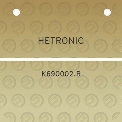 hetronic-k690002b