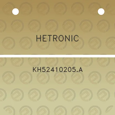 hetronic-kh52410205a