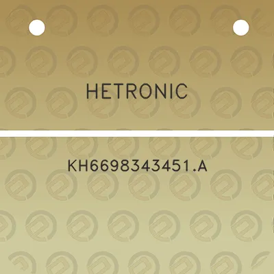 hetronic-kh6698343451a