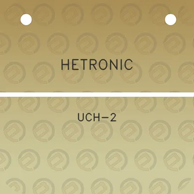 hetronic-uch-2