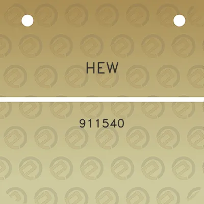 hew-911540