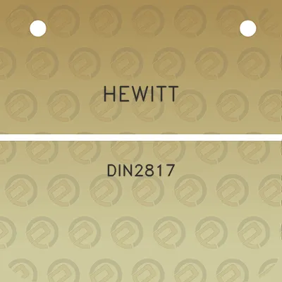 hewitt-din2817