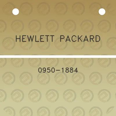 hewlett-packard-0950-1884