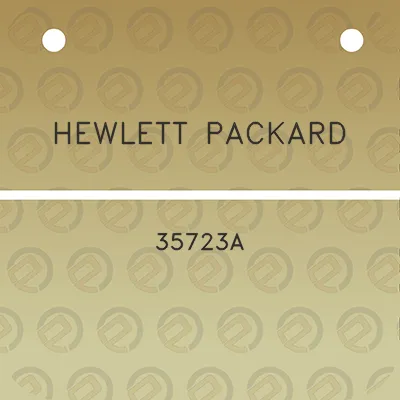 hewlett-packard-35723a