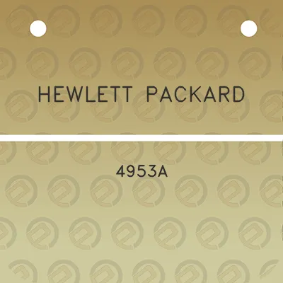 hewlett-packard-4953a