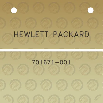 hewlett-packard-701671-001