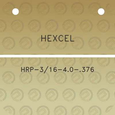 hexcel-hrp-316-40-376