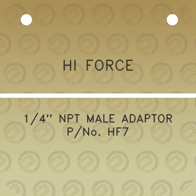 hi-force-14-npt-male-adaptor-pno-hf7