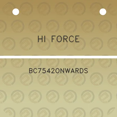 hi-force-bc7542onwards