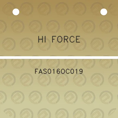 hi-force-fas016oc019