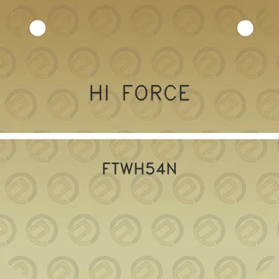 hi-force-ftwh54n