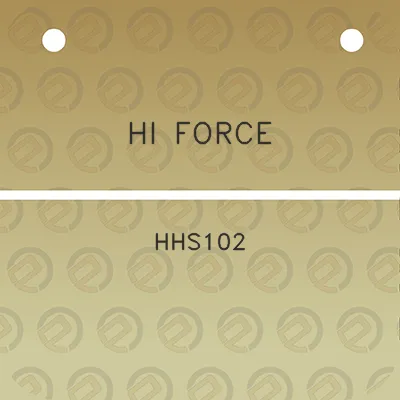 hi-force-hhs102