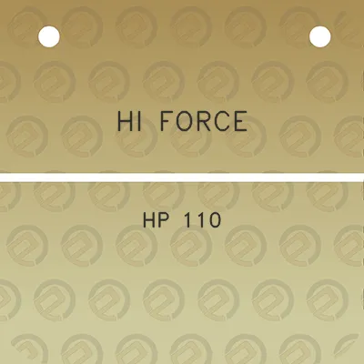 hi-force-hp-110