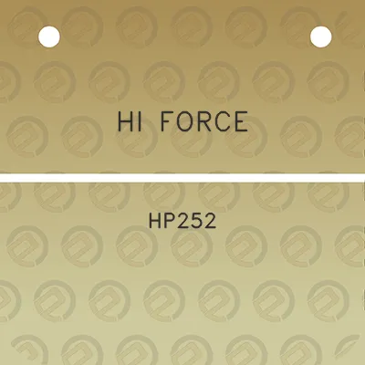 hi-force-hp252