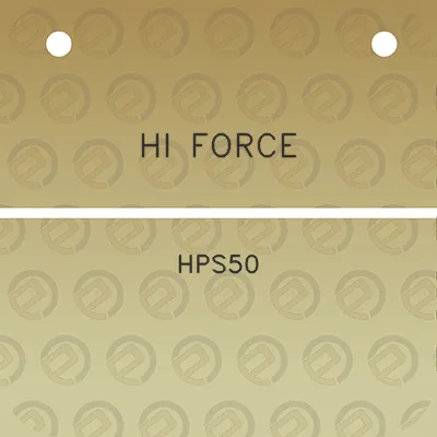 hi-force-hps50