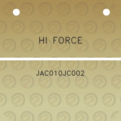 hi-force-jac010jc002