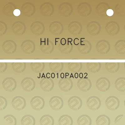 hi-force-jac010pa002