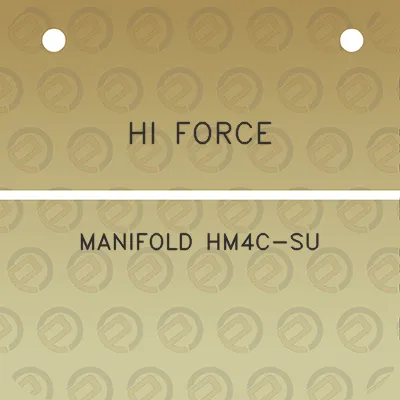 hi-force-manifold-hm4c-su