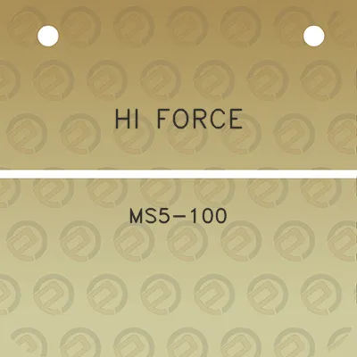 hi-force-ms5-100