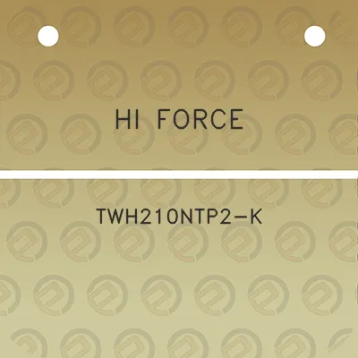 hi-force-twh210ntp2-k