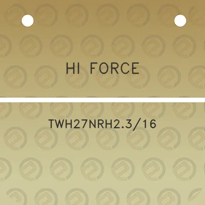 hi-force-twh27nrh2316