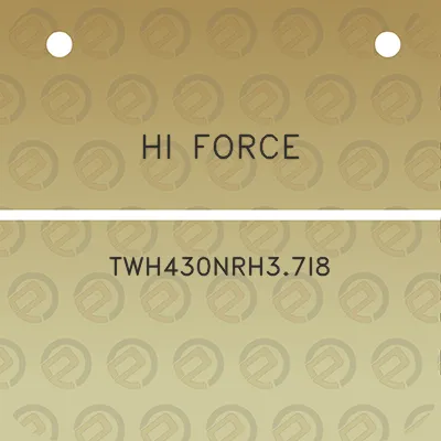 hi-force-twh430nrh37l8