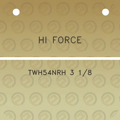 hi-force-twh54nrh-3-18