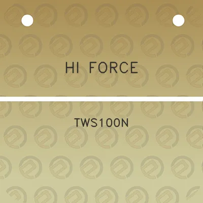 hi-force-tws100n