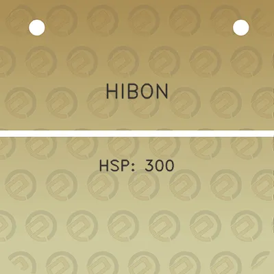 hibon-hsp-300