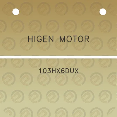 higen-motor-103hx6dux