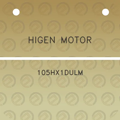 higen-motor-105hx1dulm