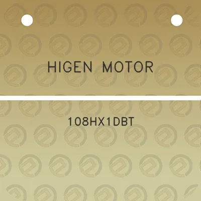 higen-motor-108hx1dbt