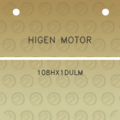 higen-motor-108hx1dulm