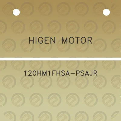 higen-motor-120hm1fhsa-psajr