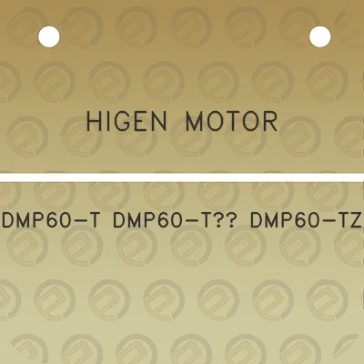 higen-motor-dmp60-t-dmp60-ti-dmp60-tz