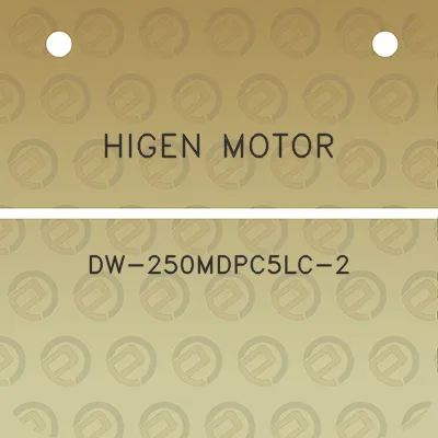 higen-motor-dw-250mdpc5lc-2