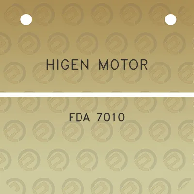 higen-motor-fda-7010