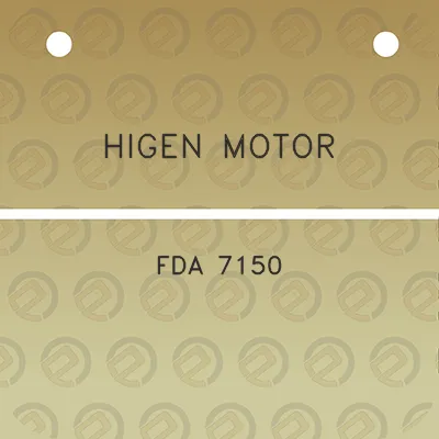 higen-motor-fda-7150