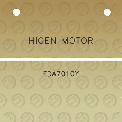 higen-motor-fda7010y