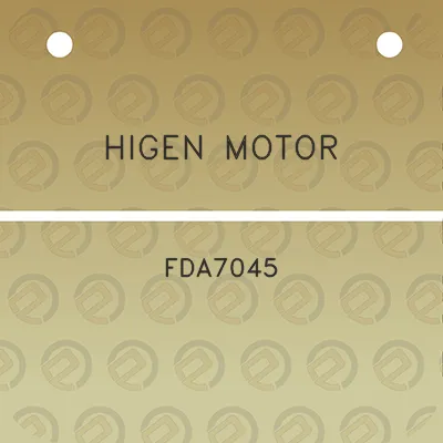 higen-motor-fda7045