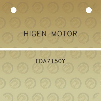 higen-motor-fda7150y