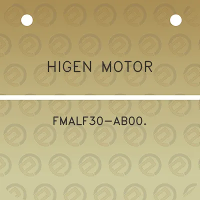 higen-motor-fmalf30-ab00